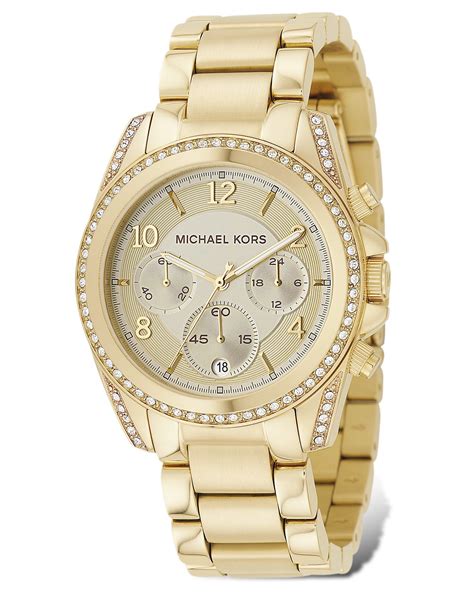 michael kors watches outlet gold|Michael Kors watch lowest price.